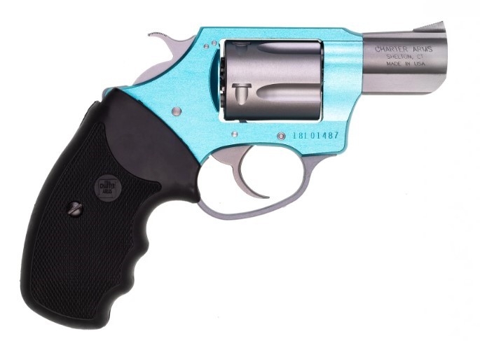 CHARTER ARMS SANTA FE SKY .38 SPL. ALUMINUM 5 SHOT 2IN FIXED STANDARD TURQUOISE STAINLESS STEEL 53860 - Win Repeating Arms Promotion